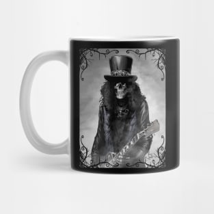 Rock Skull Guitarist Mug